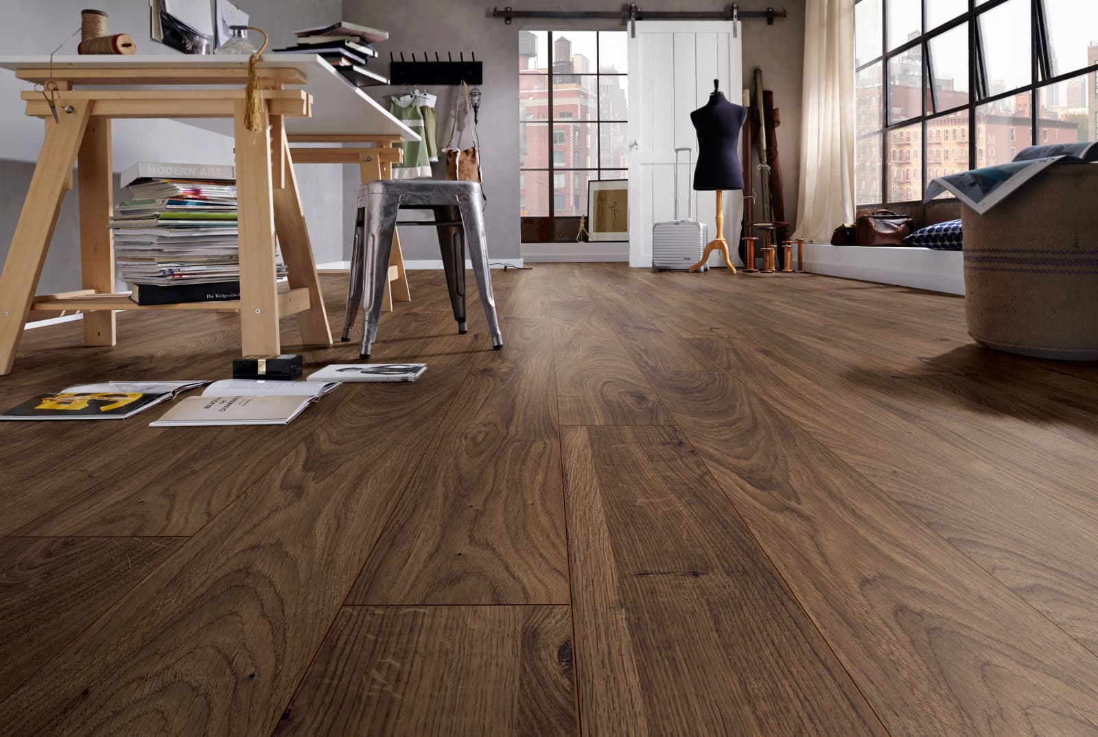 Estavio Dark Oak - LA-LHD0004-KRO - 0
