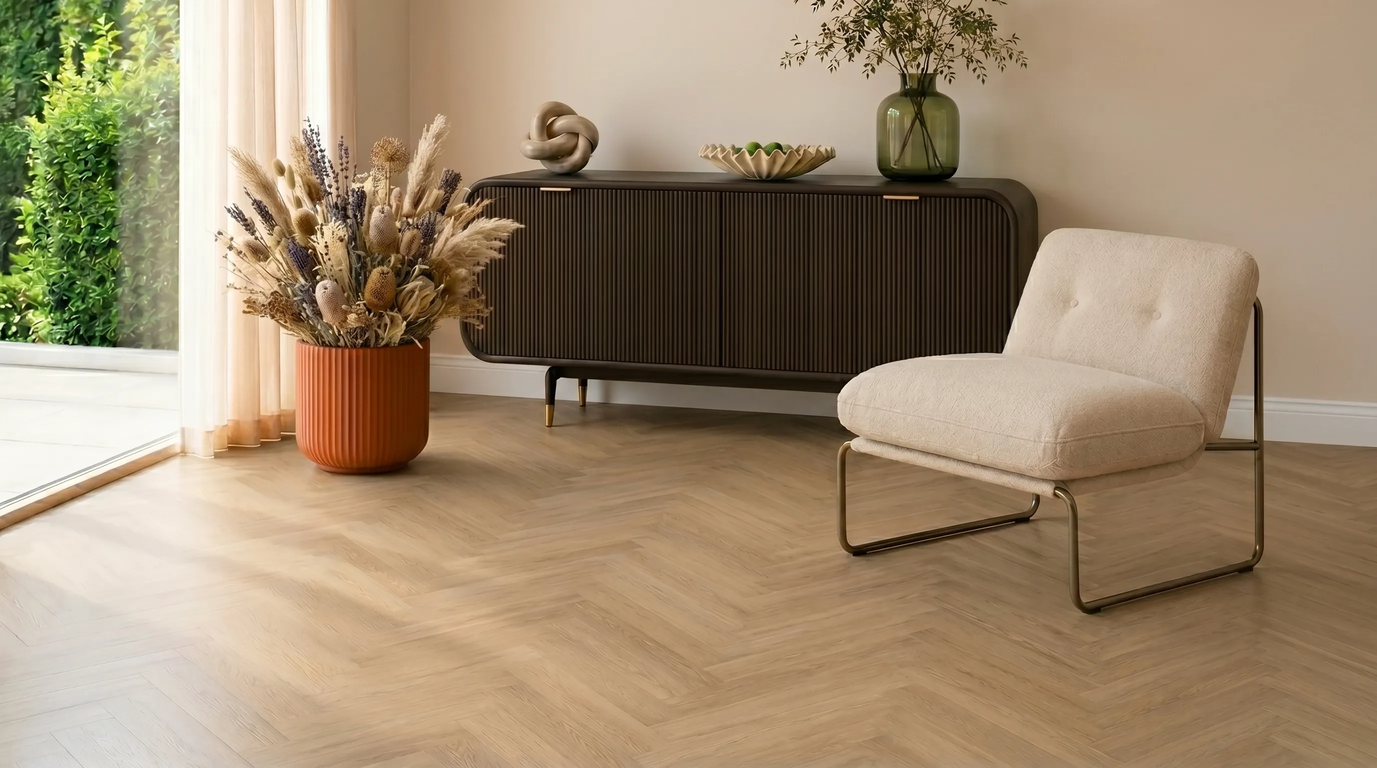 Nature-Oak-Herringbone-Fischgrät-Designvinyl-Klicken-SPC-Rigid